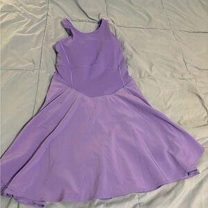 Lululemon Court Crush Tennis Dress Purple Crossback Athletic Size 8